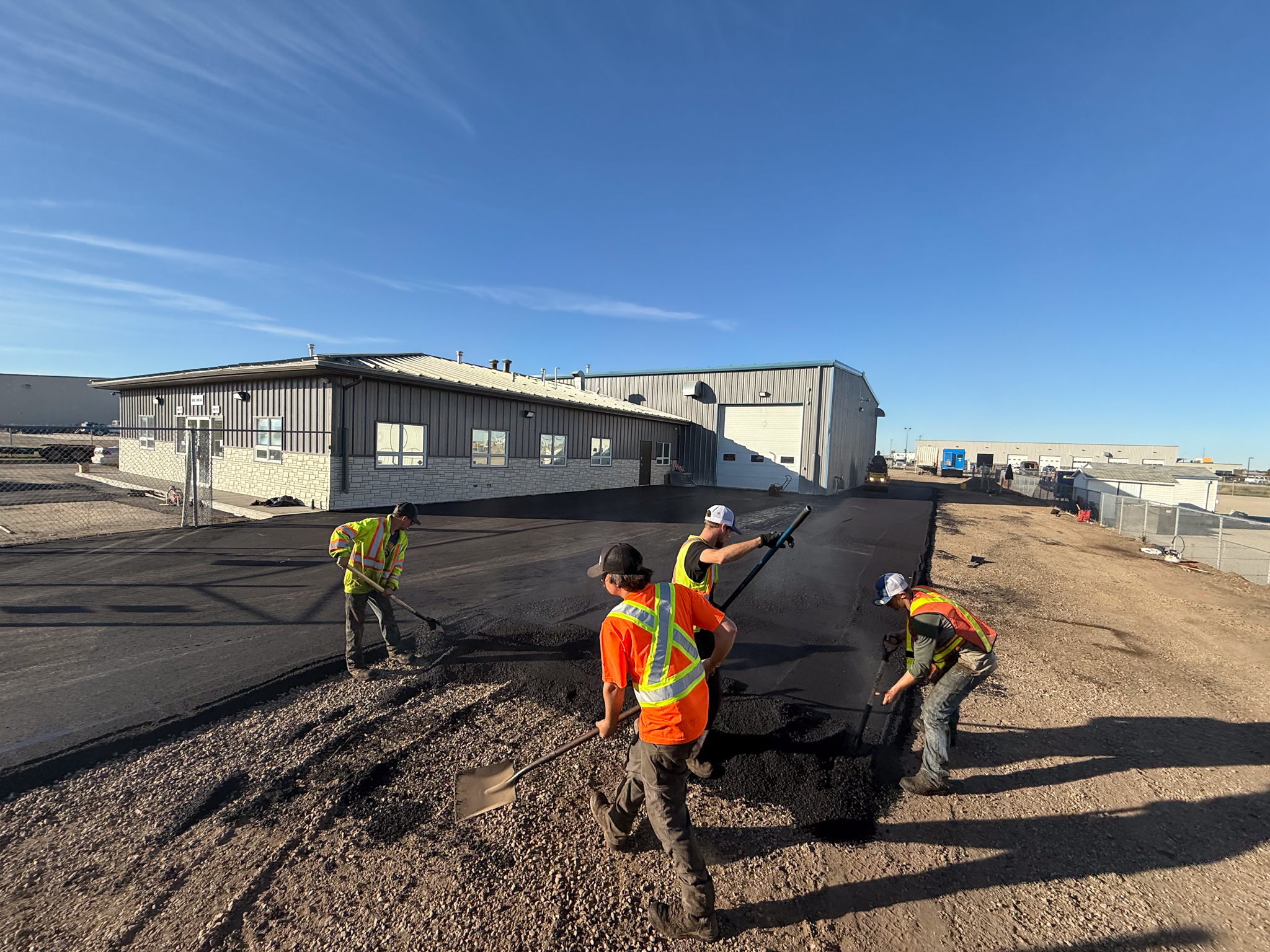 Driveway paving in Grande Prairie